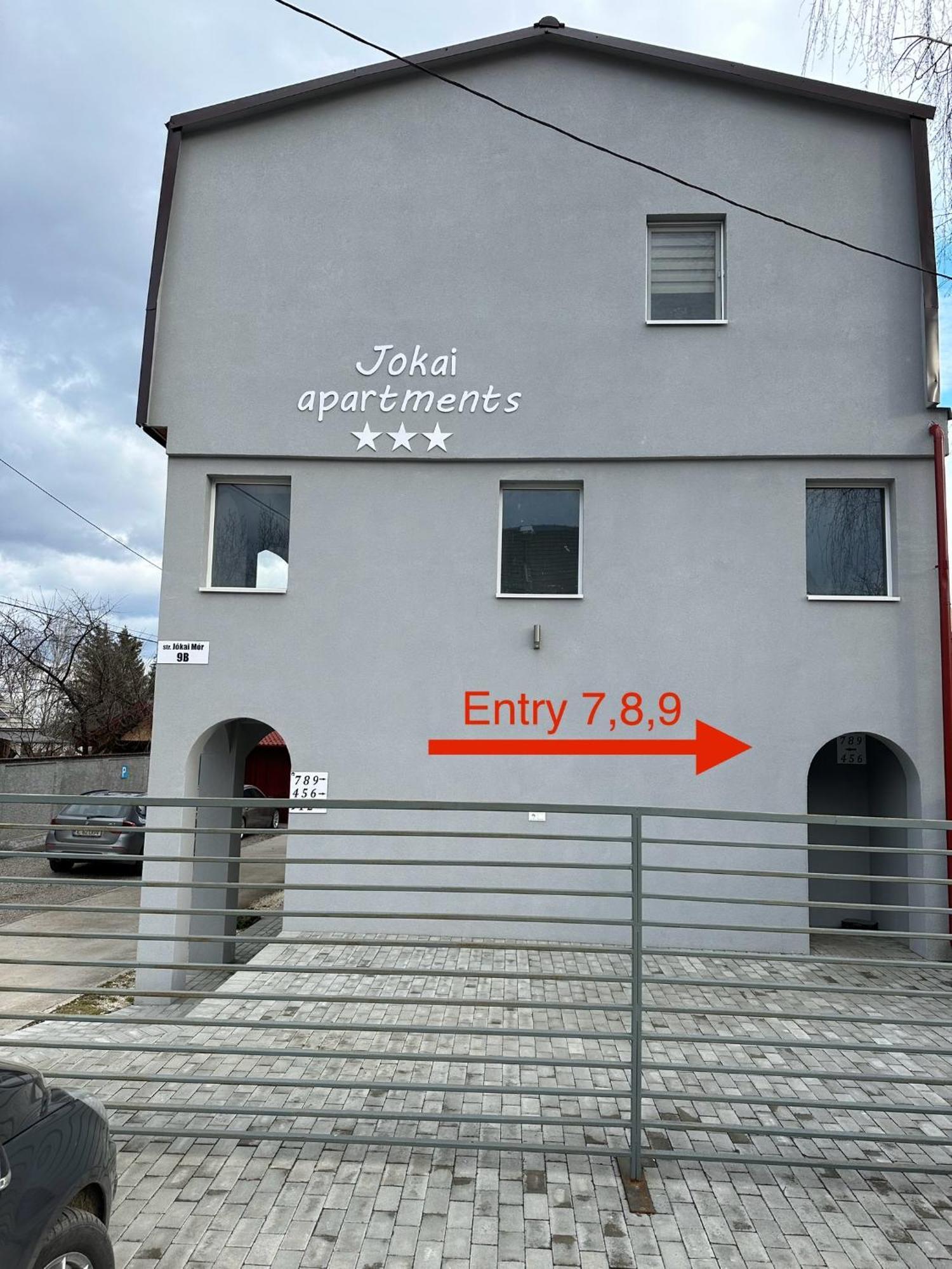 Jokai Apartments Nr9, Code Entry Sfântu-Gheorghe Eksteriør bilde
